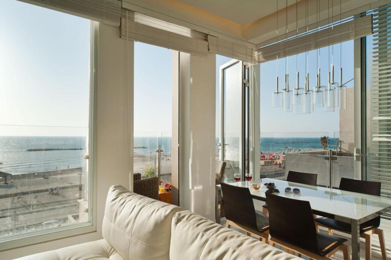 Beach And Sunset Panorama Apartment By Sea N' Rent Tel Aviv Esterno foto